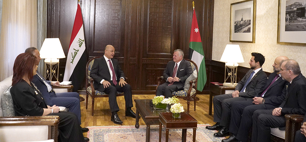 His Majesty King Abdullah II, Accompanied By His Royal Highness Crown ...